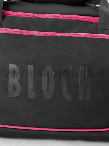 Bloch A5328 Borsone Danza nero e nero fucsia