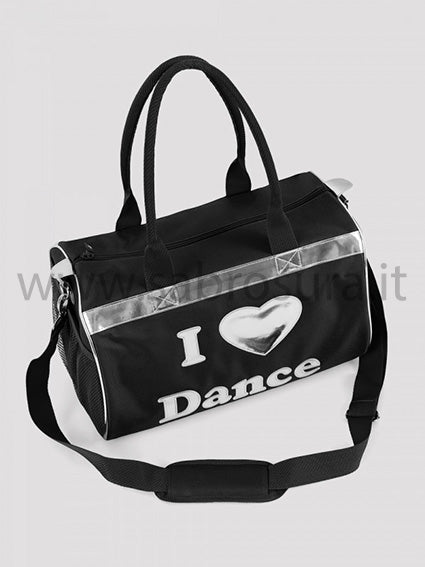 Bloch A6146 Borsa I Love Dance rosa, fucsia, viola e nero