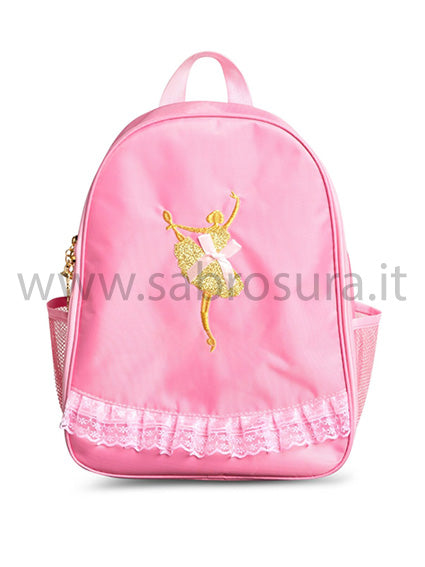 Capezio B280 Zaino a fiocco da balletto nero