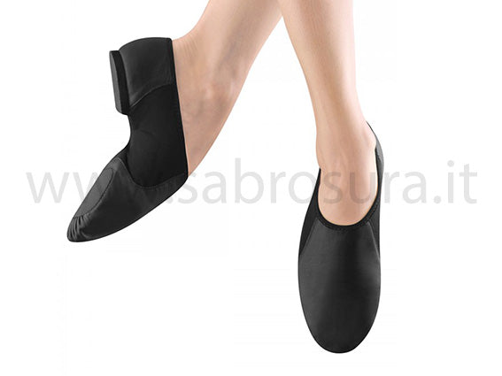 Bloch S0495L Neo-flex pelle e neoprene nera tacco 1 cm