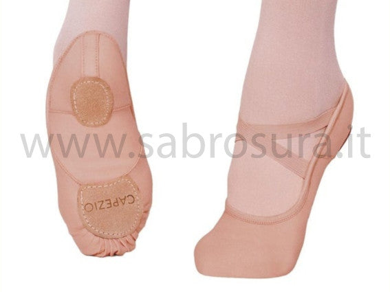 Capezio 2037W Hanami tela elasticizzata nudo