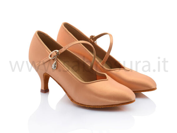DL9119 satin flesh tacco 6 cm