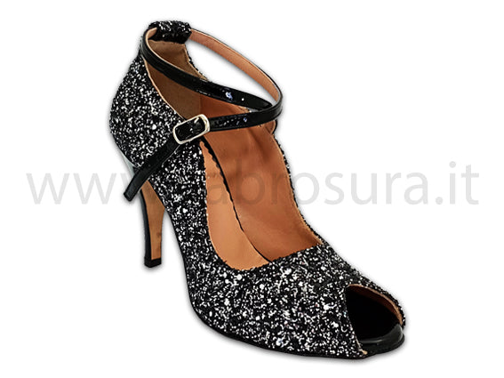 HL949 glitter notte tacco 9 cm
