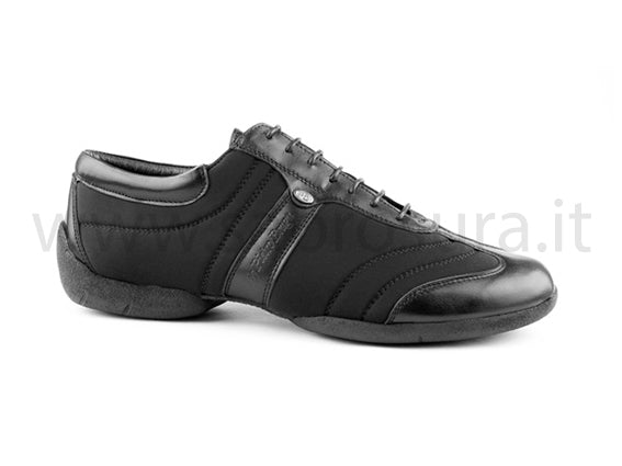 PDM Pietro Braga pelle e lycra nera