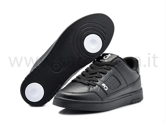 PANA MIO LEATHER black low top
