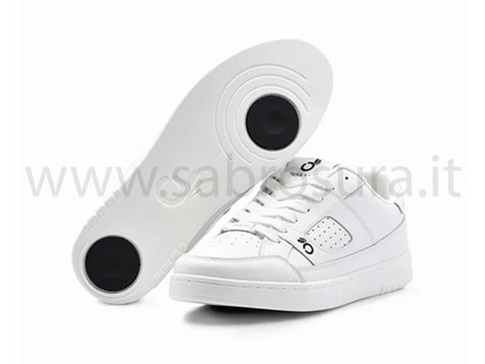 PANA MIO LEATHER white low top