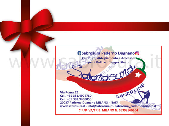 1 Buono Regalo Sabrosura