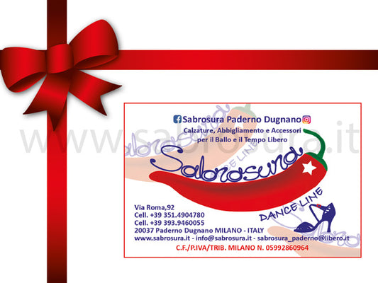 1 Buono Regalo Sabrosura