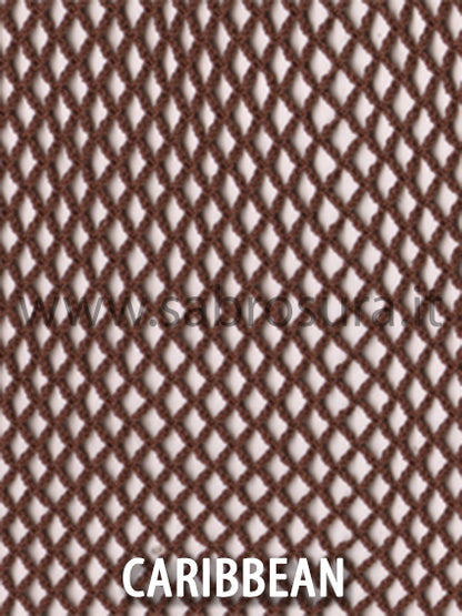 P843 collant a rete professionale con ghetta amber