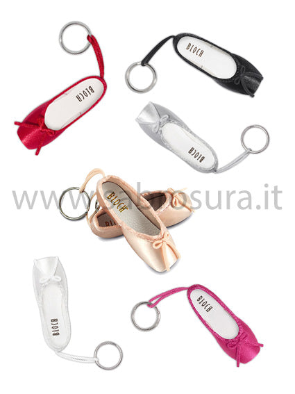 Bloch A0604 Portachiavi con scarpa in miniatura