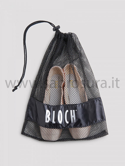 Bloch A327 Borsetta Large Per Scarpette Da Punta nero e rosa