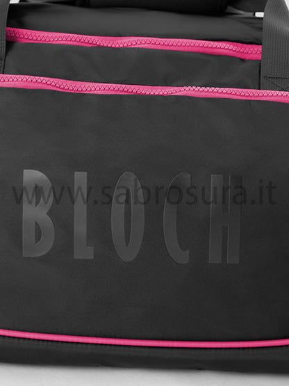 Bloch A5328 Borsone Danza nero e nero fucsia