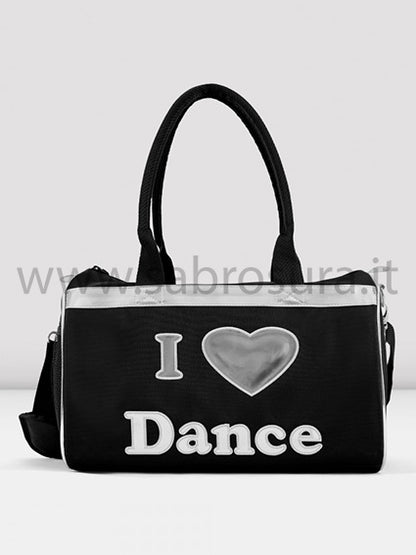 Bloch A6146 Borsa I Love Dance rosa, fucsia, viola e nero