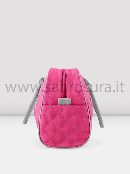 Bloch A6194 Borsa a Mano rosa, fucsia e azzurro