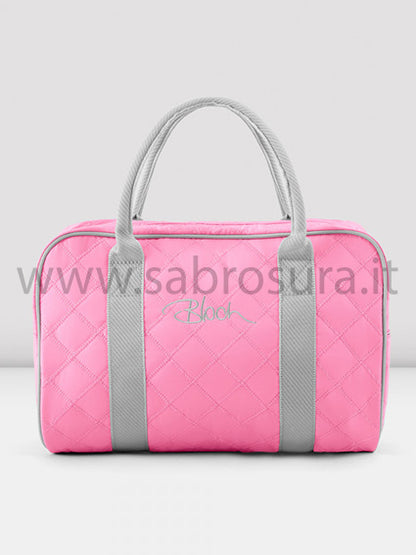 Bloch A6194 Borsa a Mano rosa, fucsia e azzurro