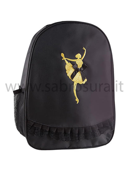 Capezio B280 Zaino a fiocco da balletto nero
