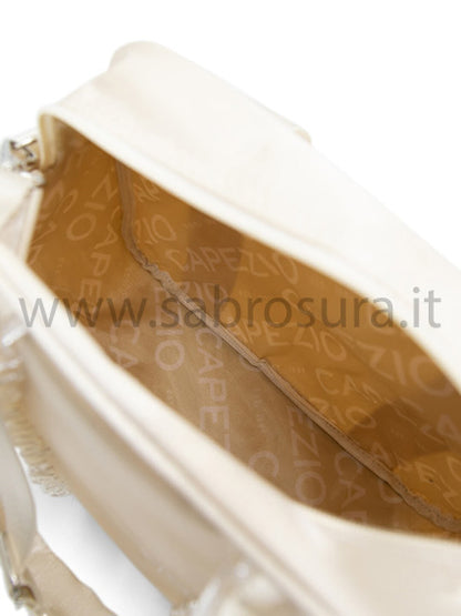 Capezio B324 Borsa Eloise Ruffle avena e lavanda