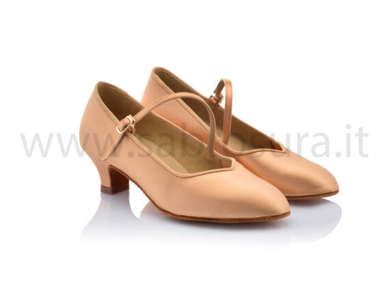 DB5039 satin flesh tacco 3,5 cm