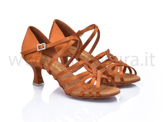DL8886 raso flesh tacco 5,5 cm