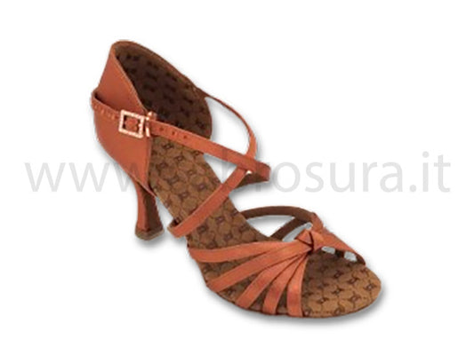 DL9441 raso flesh tacco 7,5 cm