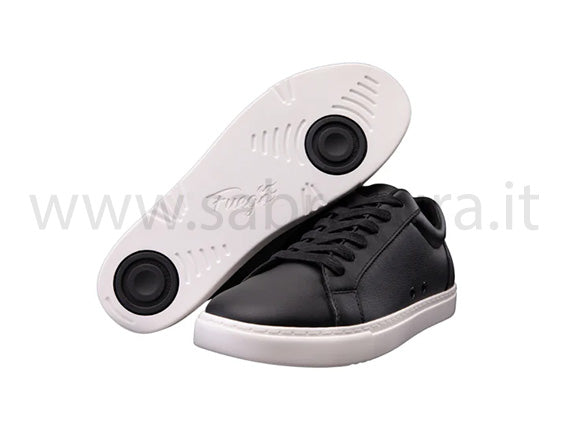 FUEGO black white sole low top