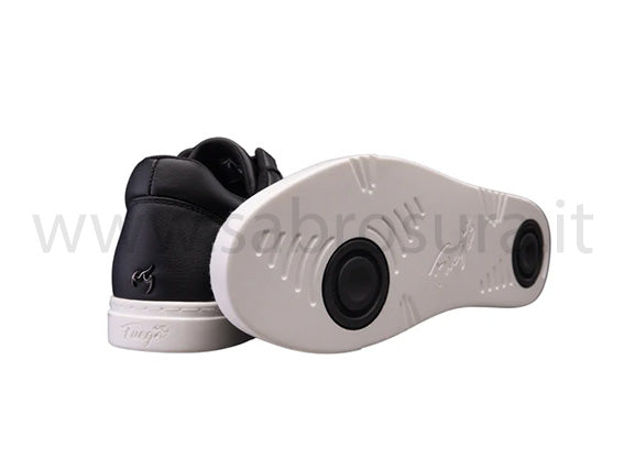 FUEGO black white sole low top
