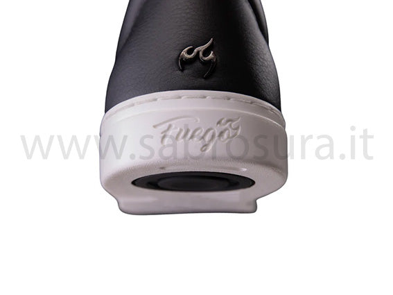 FUEGO black white sole low top