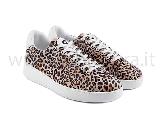 Groovies Bali leopard suola bianca