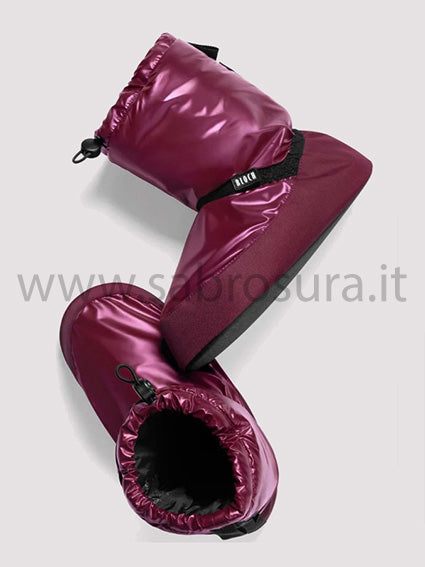 Bloch IM009BM Scaldapiedi borgogna metallizzato Limited Edition