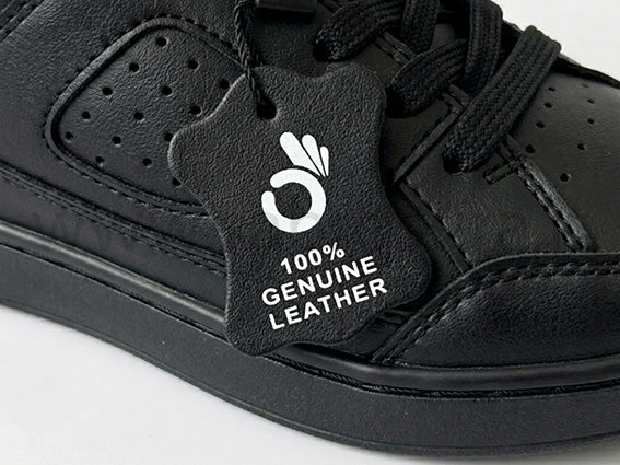 PANA MIO LEATHER black low top