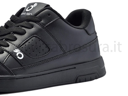 PANA MIO LEATHER black low top