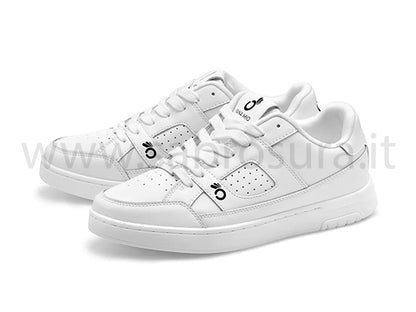 PANA MIO LEATHER white low top