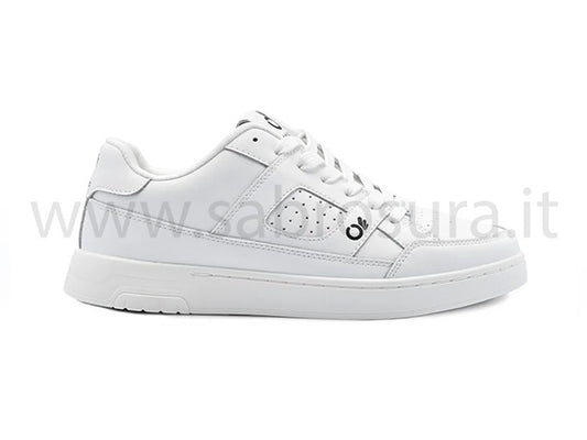 PANA MIO LEATHER white low top