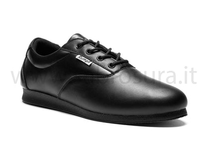 Rumpf Swing Twist R1660 pelle nera suola zeppa 1 cm