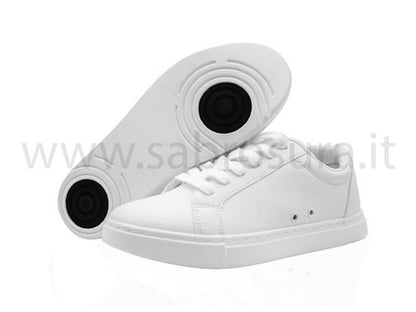 Suprema white low top