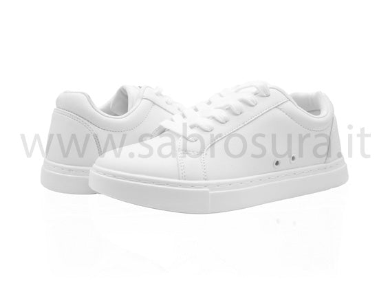 Suprema white low top
