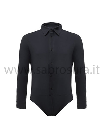 Camicia body nera
