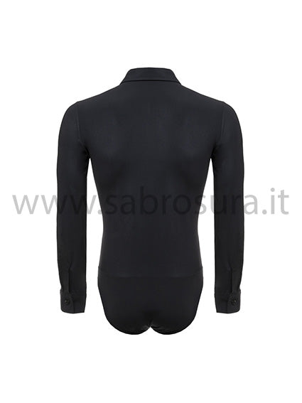 Camicia body nera