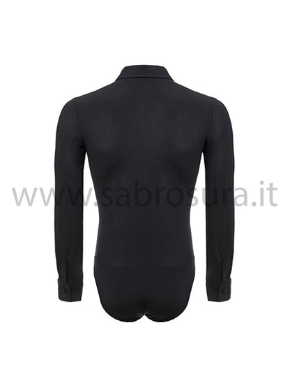 Camicia body nera