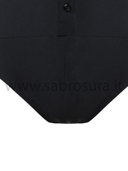 Camicia body nera