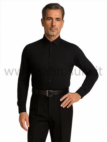 Camicia body nera