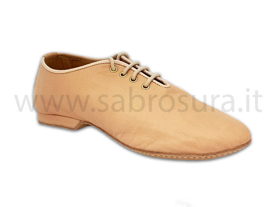 Jazz nappa nude tacco 1 cm
