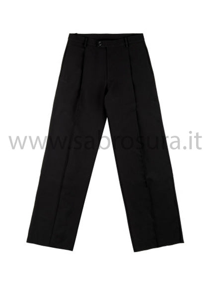 Pantalone pinces nero