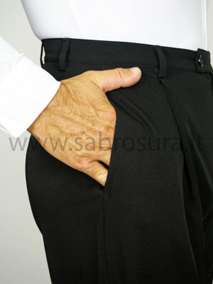 Pantalone pinces nero