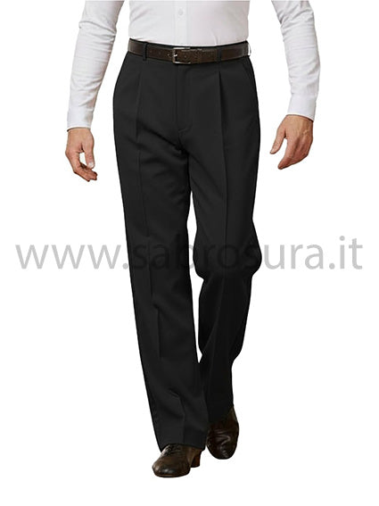 Pantalone pinces nero