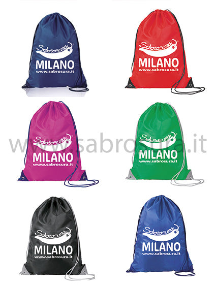 Sacca porta scarpe a zainetto